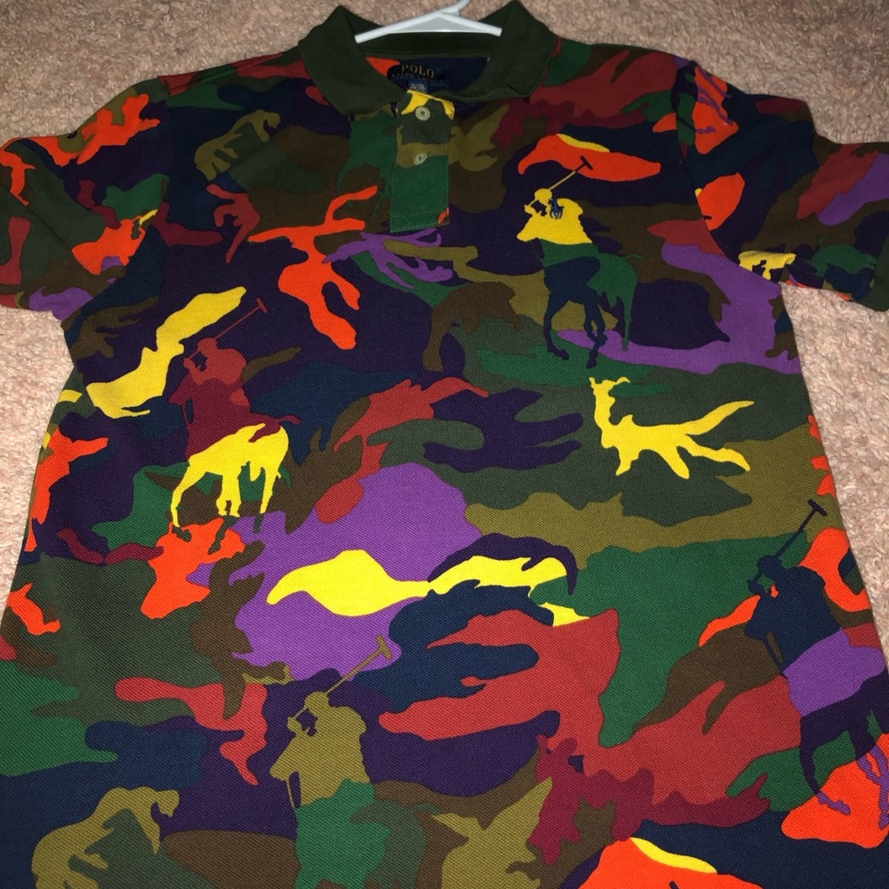 Camo Ralph Lauren polo